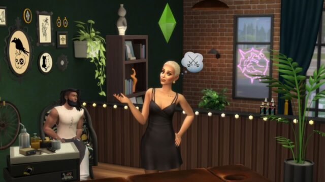 Les Sims 4 tatouage