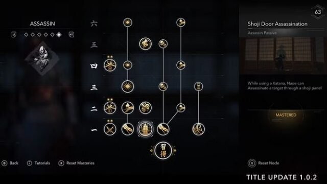 Assassin's Creed Shadows update