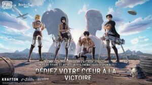 PUBG Mobile Attaque des titans