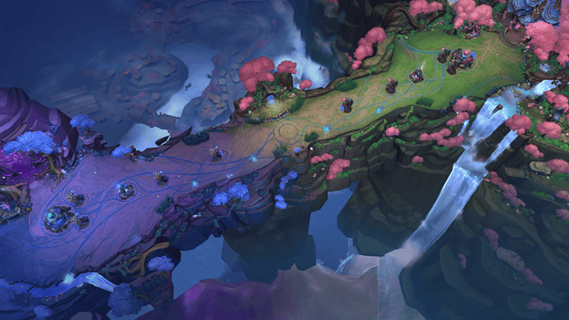map le Passage de Koeshin dans League of Legends