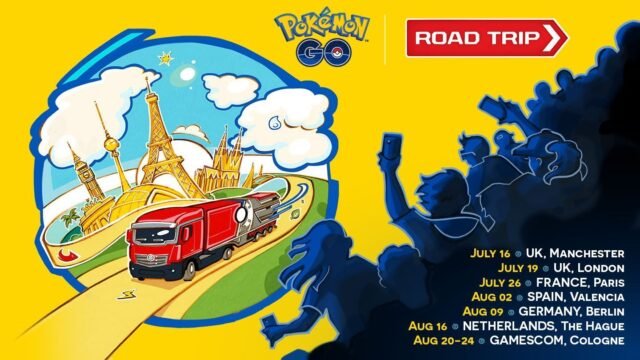 Pokémon GO Road Trip 2025 prog