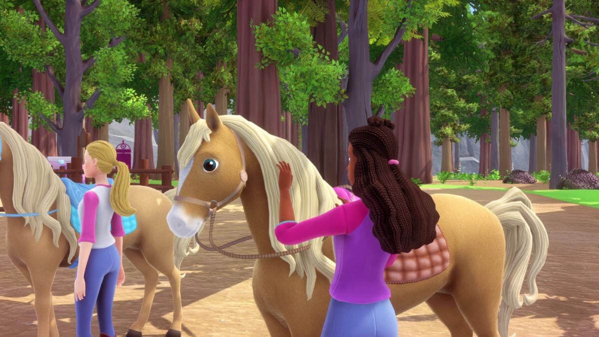 Barbie Sentiers équestres jeu