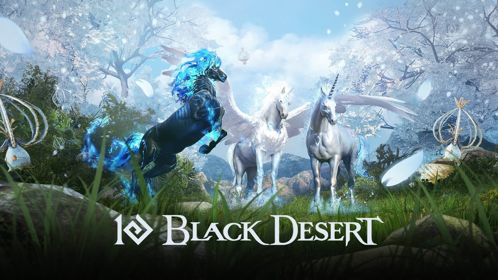 Black Desert cheval mythique