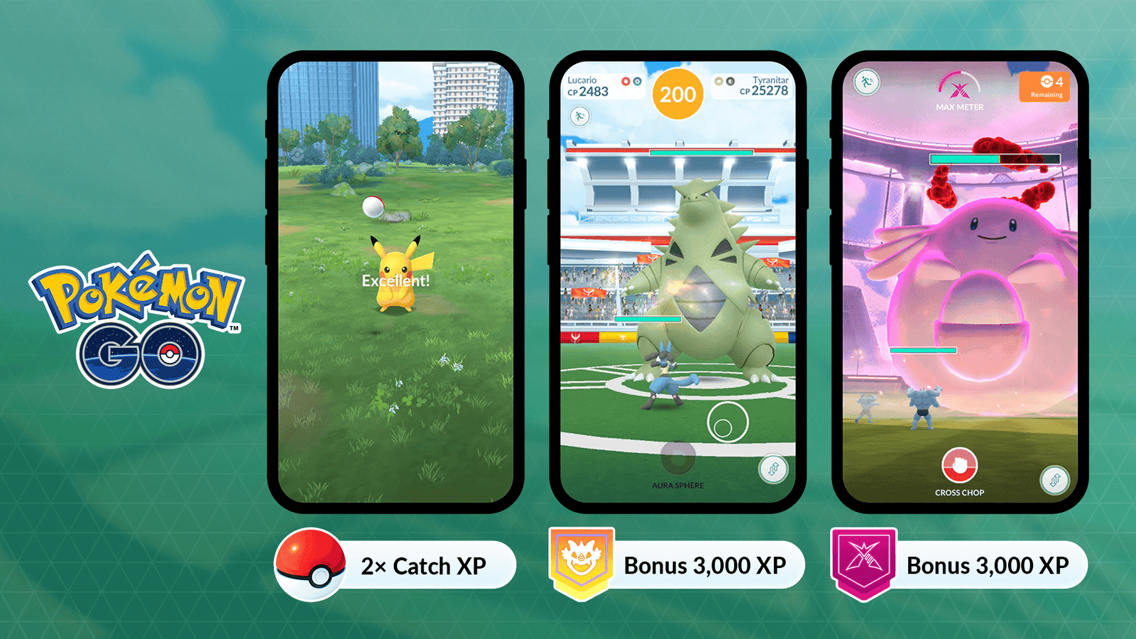 Pokémon GO bonus