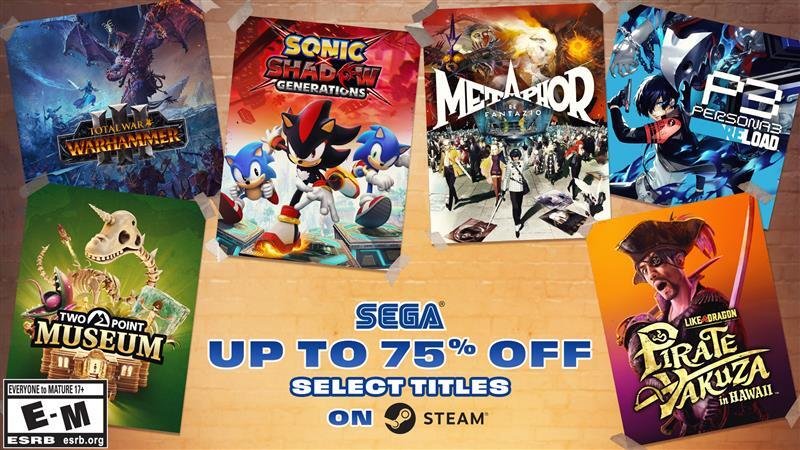 SEGA Publisher-Steam-Sale_August