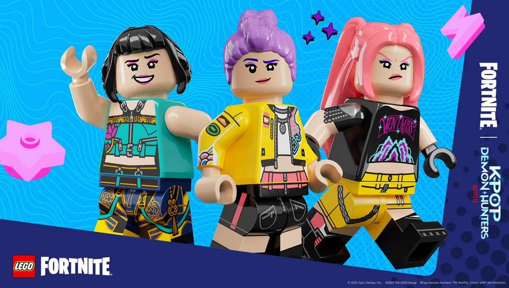 Fortnite Kpop Demon Hunter collaboration lego