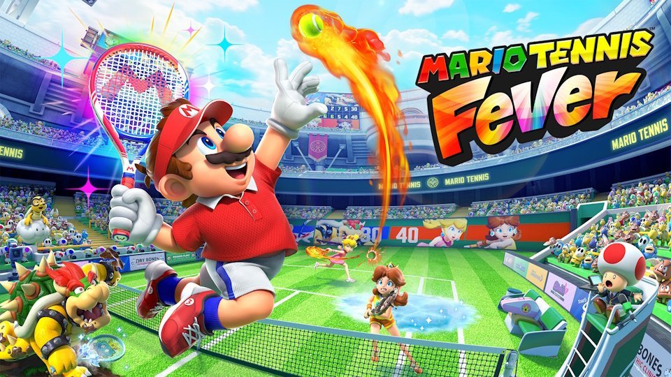Mario Tennis Fever KeyArt