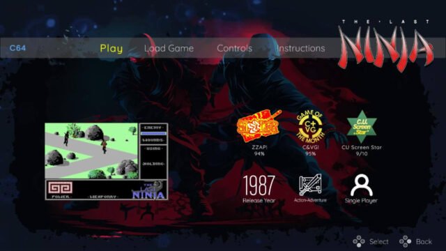The Last Ninja Collection switch